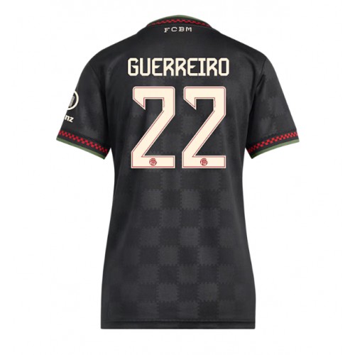 Stroje piłkarskie Bayern Munich Raphael Guerreiro #22 Koszulka Trzeciej dla damskie 2025-26 Krótki Rękaw
